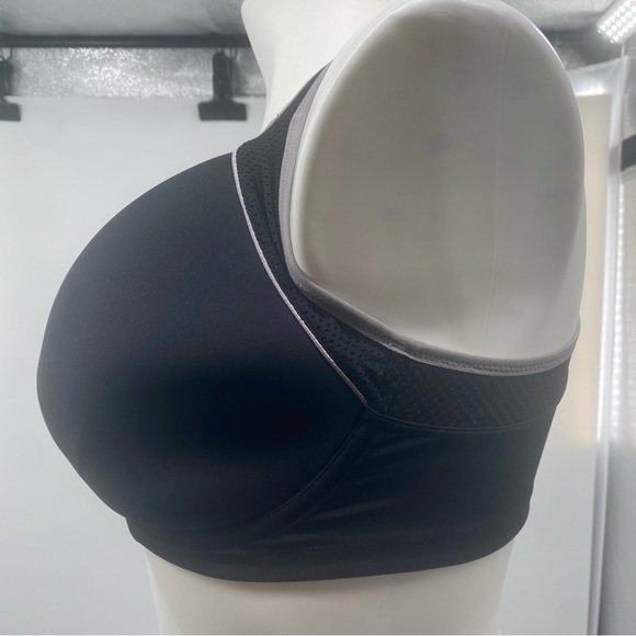 WACOAL I Bra Sports Bra Contour High Impact Black 853302 Size 38G - Picture 3 of 16